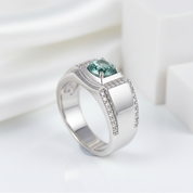 1.0ct Round Diamond Men's Ring-Black Diamonds New York