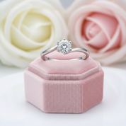 1.0Ct VVS1 Diamond Tension Ring-Black Diamonds New York