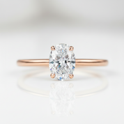10k Yellow Gold Diamond Option Engagement Ring-Black Diamonds New York