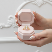 10k Yellow Gold Round Diamond Option Sunflower Shaped Engagement Ring-Black Diamonds New York