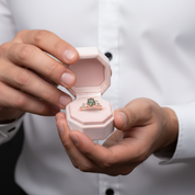 1.18 ctw Oval Cut Moss Agate Antique Bridal Engagement Ring-Black Diamonds New York