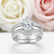 1.25ct Round Cut Diamond Solitaire Engagement Ring Set-Black Diamonds New York