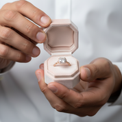 14k Rose Gold 1.2 Ct Round Cut Diamond Option Halo Engagement Ring-Black Diamonds New York