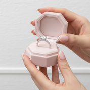 14k White Gold 1.5ct 7.5mm Diamond Side Stone Engagement Ring-Black Diamonds New York