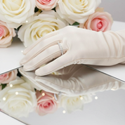 14k White Gold Diamond Stack Half Eternity Wedding Band-Black Diamonds New York