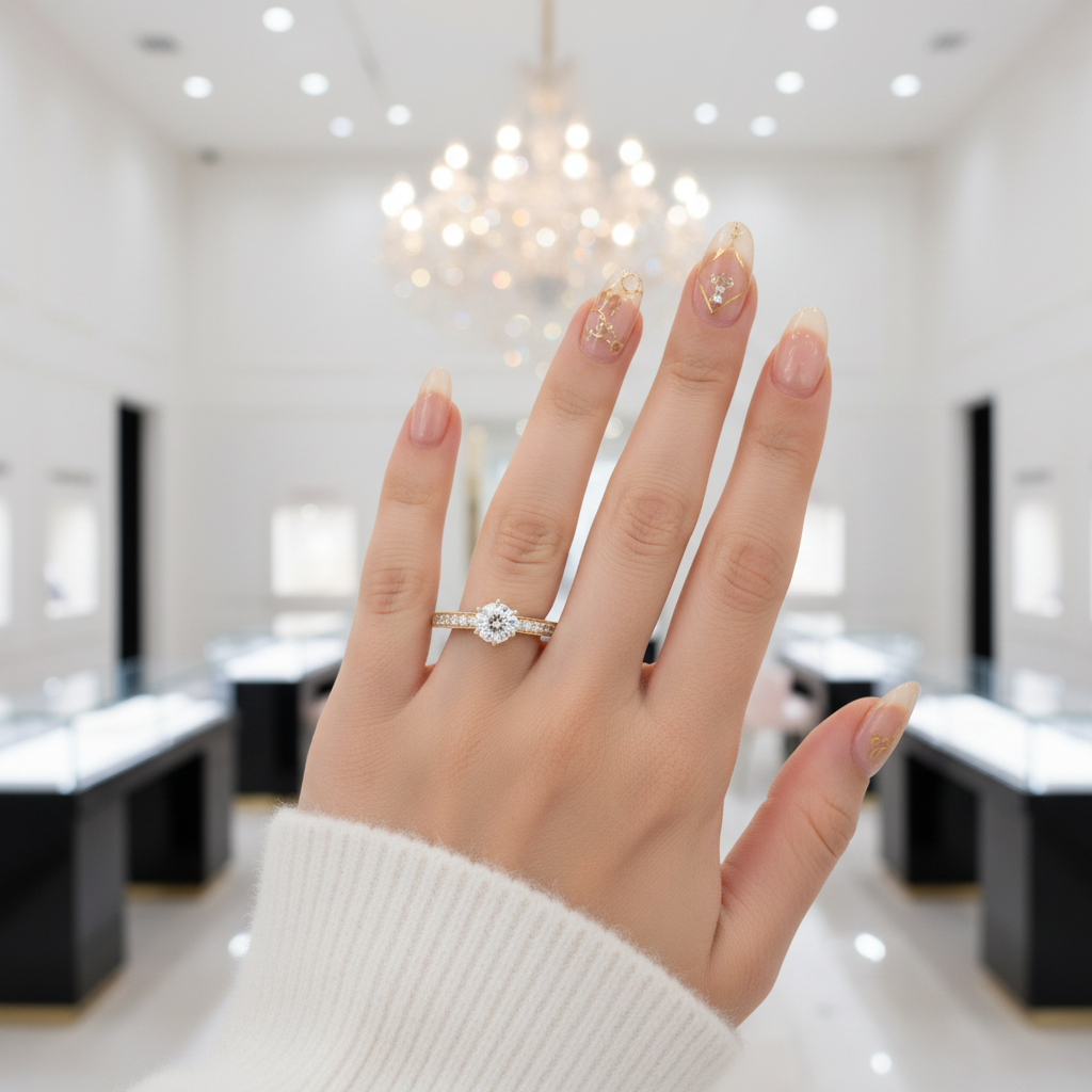 14k Yellow Gold 1ct Diamond Filigree Style Engagement Ring-Black Diamonds New York