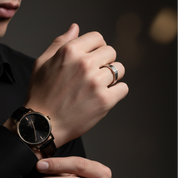 14k White Gold Round Diamond Casual Engagement Ring