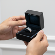 1.5 CT Round Cut Men's Wedding Ring-Black Diamonds New York