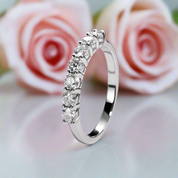 1.7 Ctw Round Diamond Engagement Ring Set-Black Diamonds New York