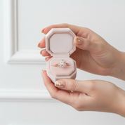 18k Art Deco Round Cut Diamond Option Sunflower Engagement Ring-Black Diamonds New York