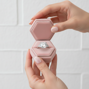 18K White Gold 3ct Cushion Cut Diamond Option Arrow Engagement-Black Diamonds New York