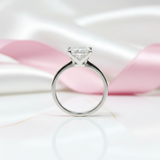 18K White Gold Princess Cut 2 Carat Diamond Engagement Ring-Black Diamonds New York