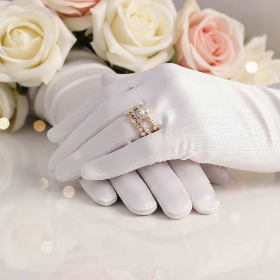 18K Yellow Gold 1.0ct Pear Cut Diamond Engagement Ring Set-Black Diamonds New York