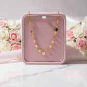 18K Yellow Gold Adjustable Pendant Necklace-Black Diamonds New York