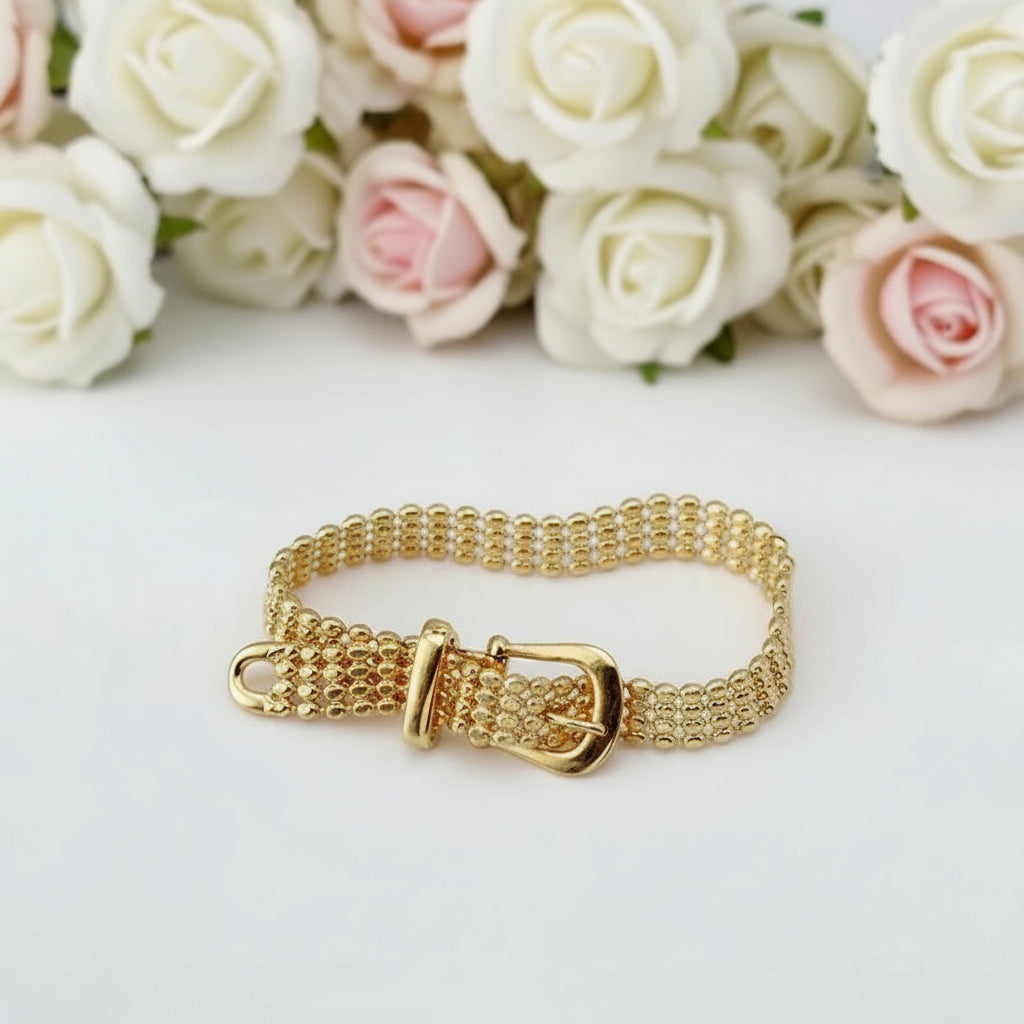 18k Yellow Gold Adjustable Retro Lace Design Ring-Black Diamonds New York