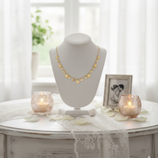 18k Yellow Gold Adjustable Necklace-Black Diamonds New York