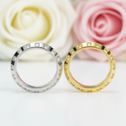 1.8mm Round Diamond Eternity Wedding Band-Black Diamonds New York