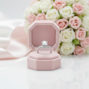 1CT Diamond Option Classic Engagement Ring-Black Diamonds New York