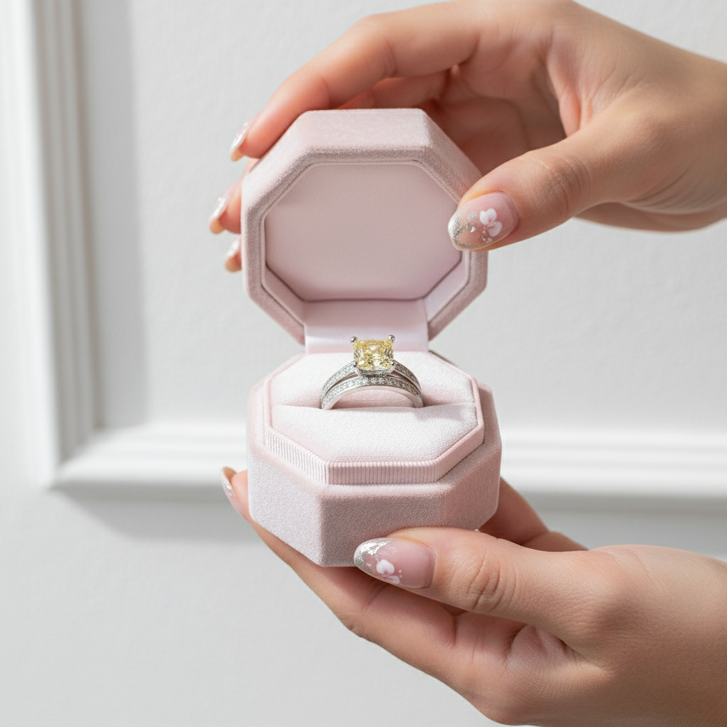 1.5 Carat Princess Cut Diamond 2-Pcs Wedding Engagement Ring Set-Black Diamonds New York