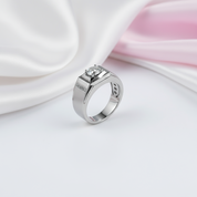 1ct. 6.5mm Solitaire Diamond Men's Wedding Band-Black Diamonds New York