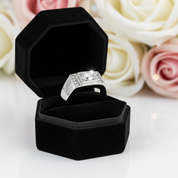 1.0 Ct Round Diamond Men's Wedding Band-Black Diamonds New York