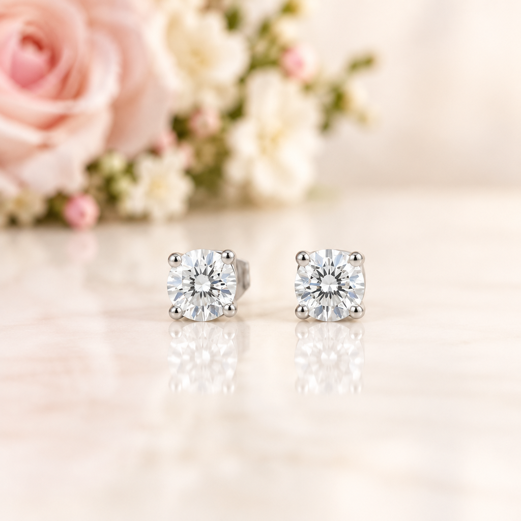1ct Diamond Option 1pc Men's Earrings-Black Diamonds New York