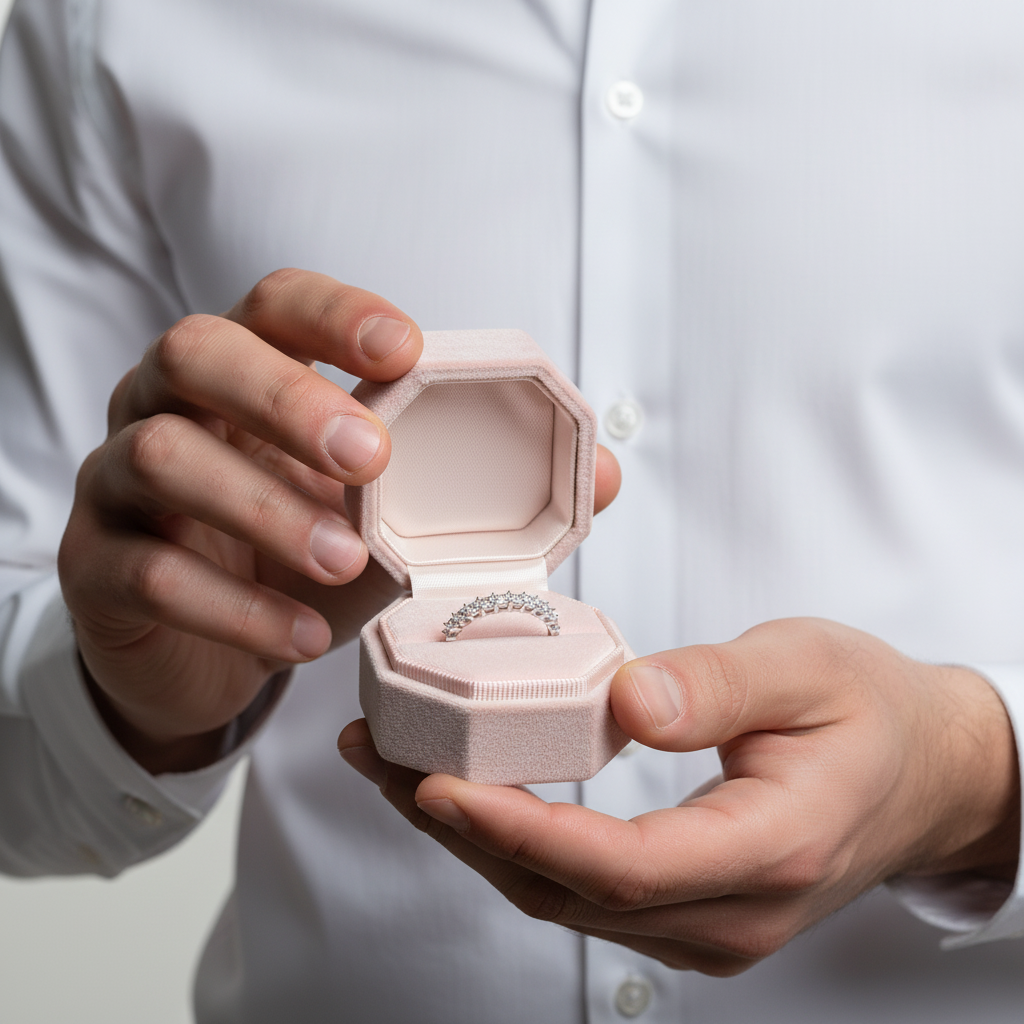 1ct Princess Cut Diamond Half Eternity Wedding Band-Black Diamonds New York