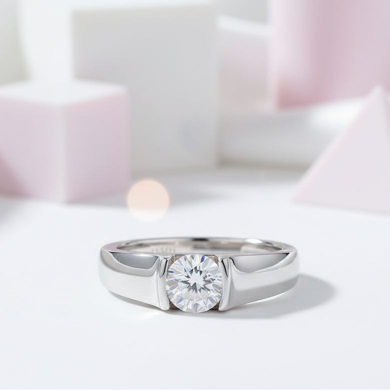 1ct Round Diamond Men's Ring-Black Diamonds New York