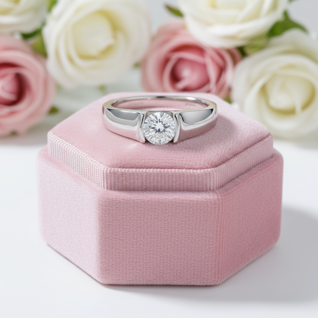 1ct Round Diamond Men's Ring-Black Diamonds New York