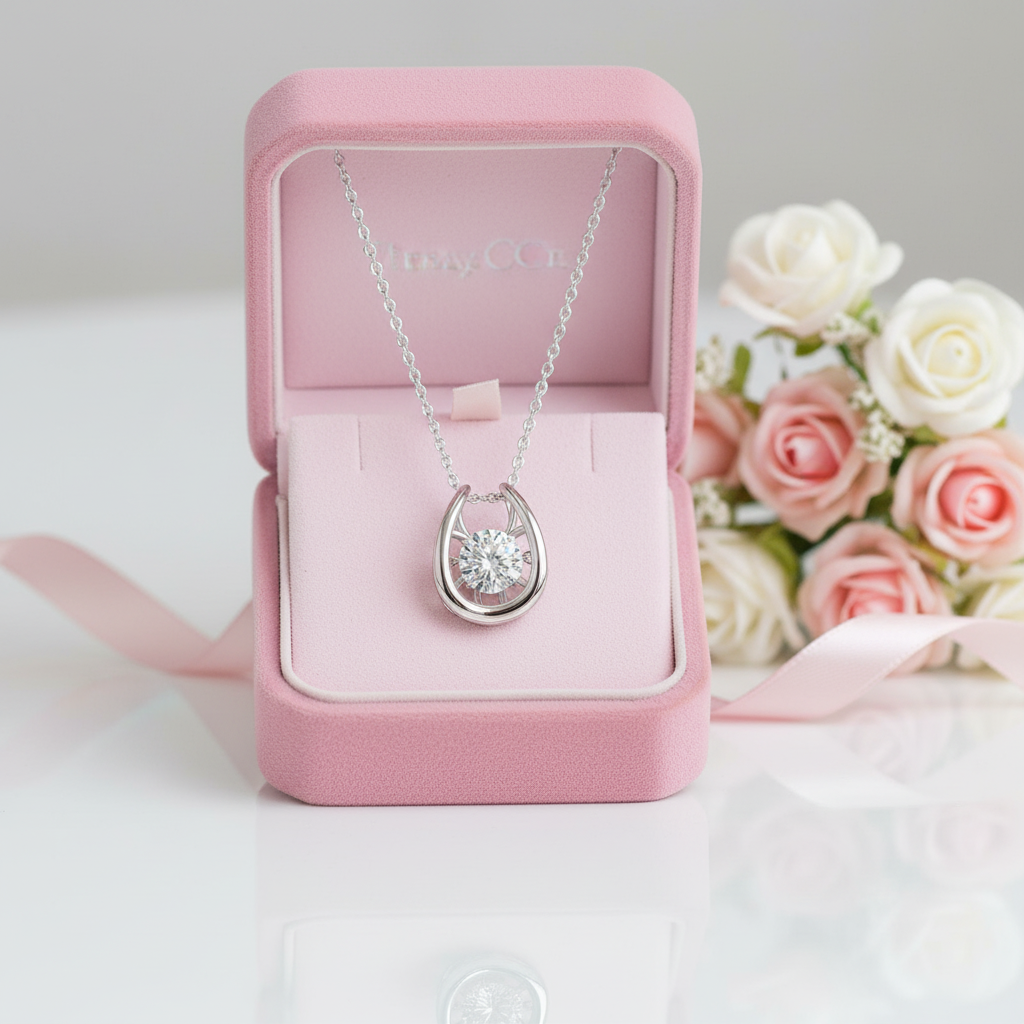 1.0 Ct Twinkle Diamond Option Pendant-Black Diamonds New York