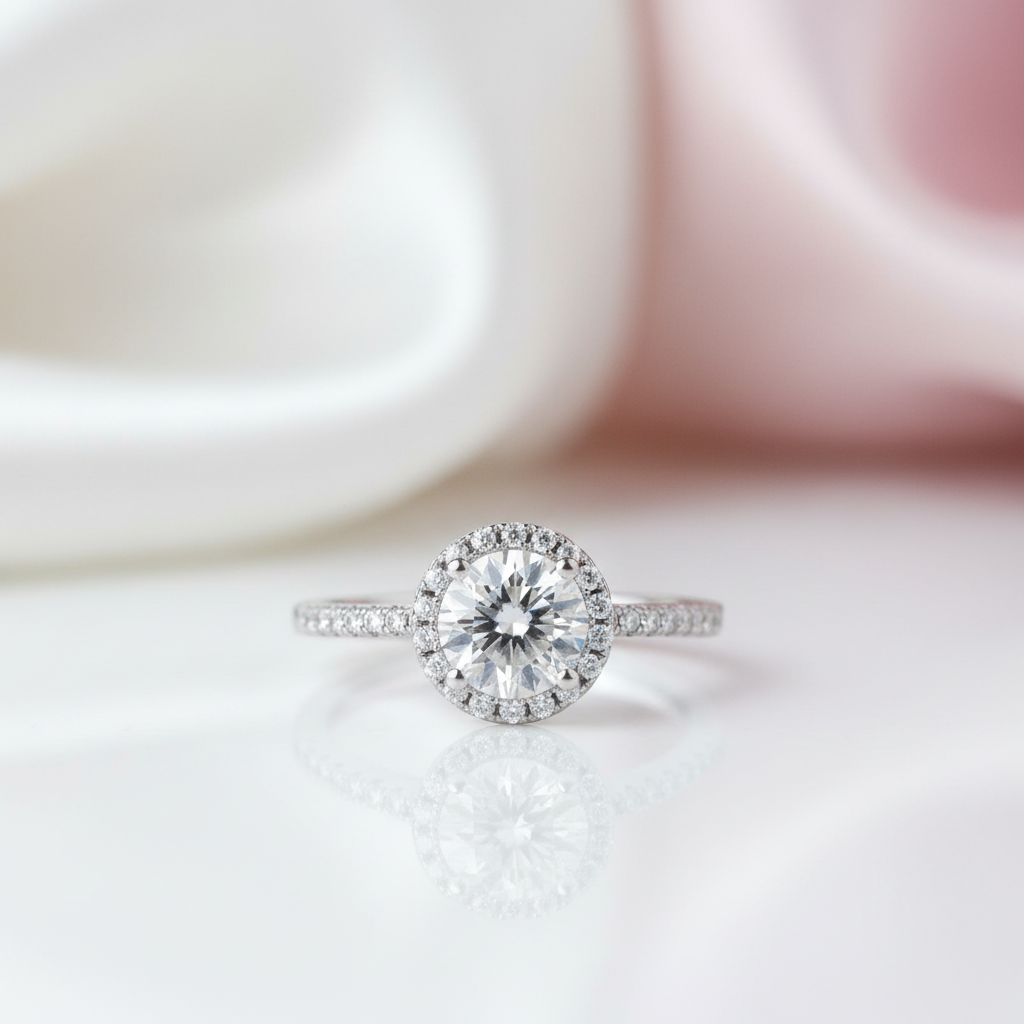 1ct VVS1 Diamond Option Ring Wedding Engagement Ring-Black Diamonds New York