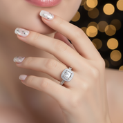 1ct Diamond Solitaire Wedding Ring-Black Diamonds New York