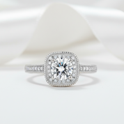 1ct Diamond Solitaire Wedding Ring-Black Diamonds New York