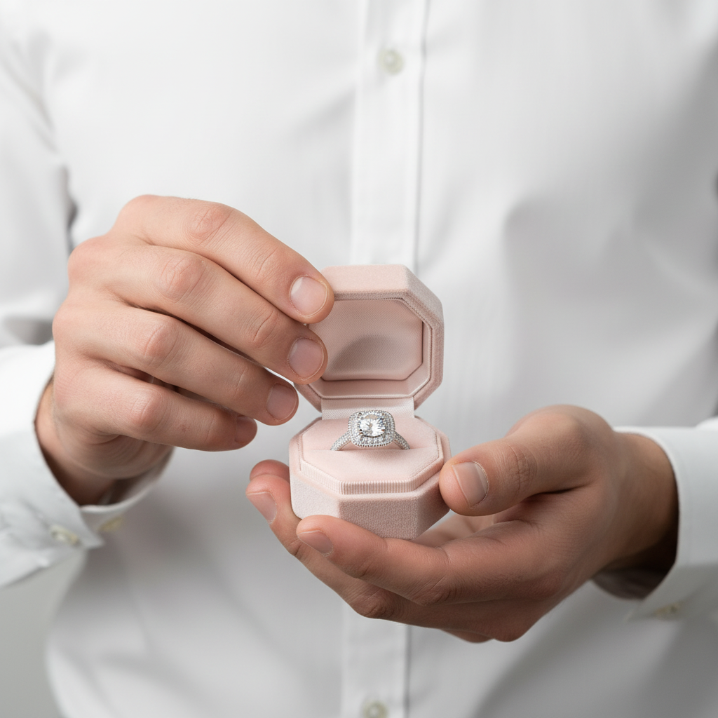 1ct Diamond Solitaire Wedding Ring-Black Diamonds New York