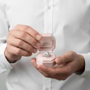 1ct Diamond Solitaire Wedding Ring-Black Diamonds New York