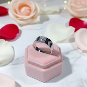 1ct Round Diamond Simple Classic Ring-Black Diamonds New York