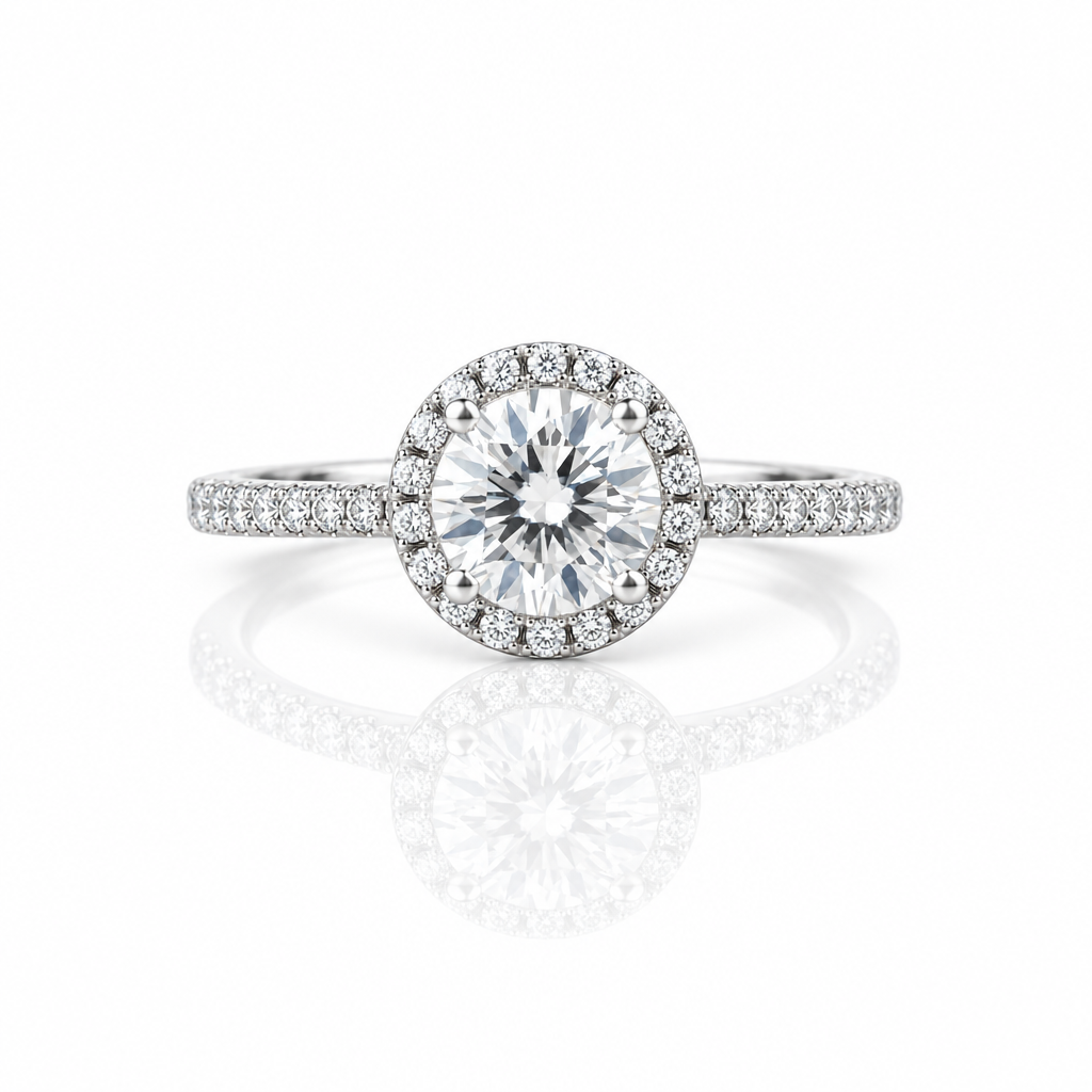 1ct VVS1 Diamond Option Ring Wedding Engagement Ring-Black Diamonds New York