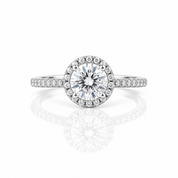 1ct VVS1 Diamond Option Ring Wedding Engagement Ring-Black Diamonds New York