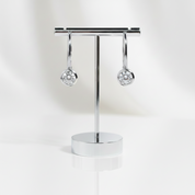 1.0 Ctw 5mm Lever Back Diamond Option Earrings-Black Diamonds New York