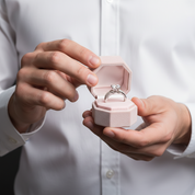 2.0 Ct Diamond Option Split Shank Engagement Ring-Black Diamonds New York