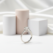 2.0 Ct Heart Cut D Color Diamond Engagement Ring-Black Diamonds New York