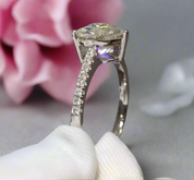 2 Carat Heart Cut Diamond Forever Love Engagement Ring-Black Diamonds New York