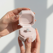 2.0 Ct Oval Cut Diamond Engagement Ring-Black Diamonds New York