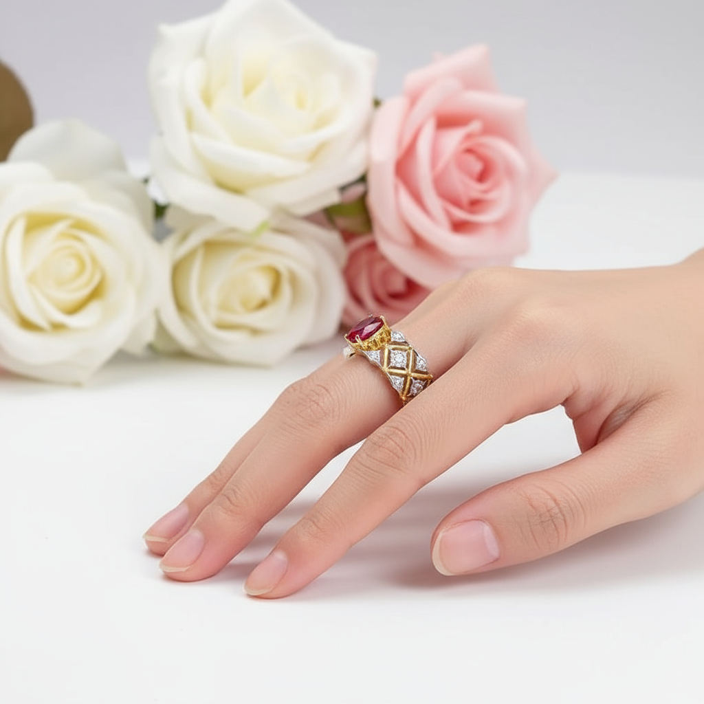 2.0 Ct Oval Cut Diamond Engagement Ring-Black Diamonds New York