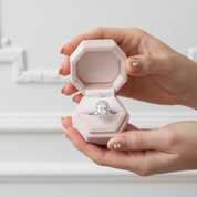 2.0 Ct Oval Cut Diamond Halo Engagement Ring-Black Diamonds New York