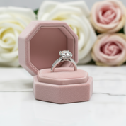 2.0 Ct Round Cut Diamond Engagement Ring-Black Diamonds New York