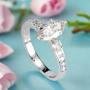 2.0 Ctw Diamond Stackable Engagement Ring Set-Black Diamonds New York