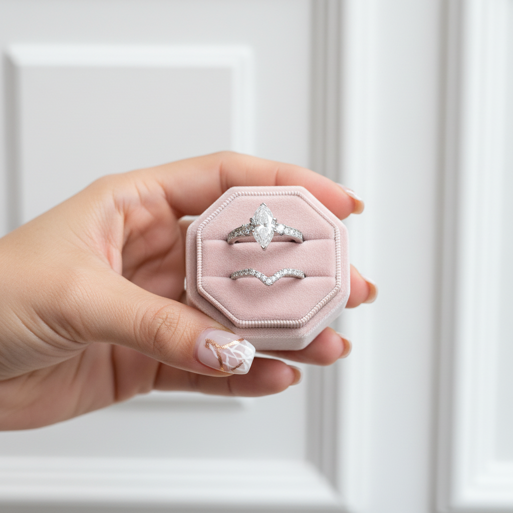 2.0 Ctw Diamond Option Stackable Engagement Ring Set-Black Diamonds New York