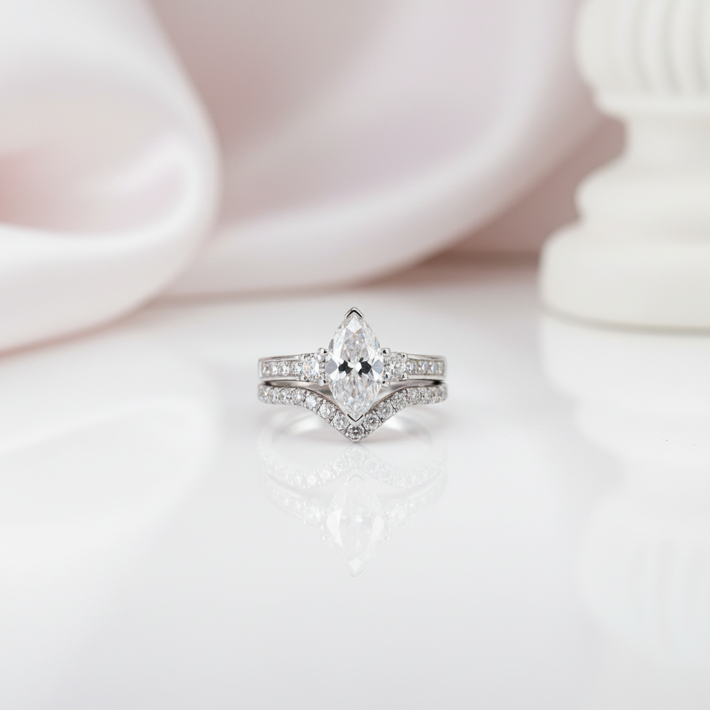 2.0 Ctw Diamond Option Stackable Engagement Ring Set-Black Diamonds New York