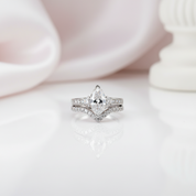 2.0 Ctw Diamond Option Stackable Engagement Ring Set-Black Diamonds New York